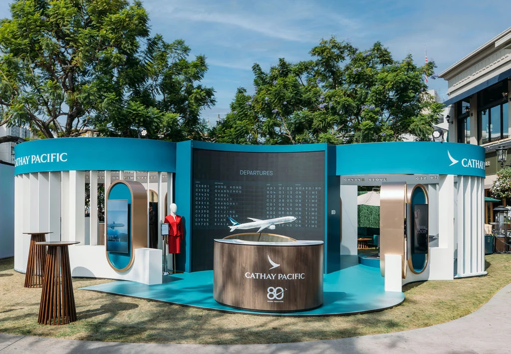 Cathay Pacific: 80th Anniversary, The Grove, Los Angeles, photo 1
