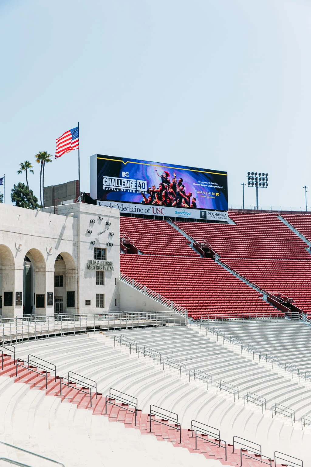 MTV Challenge: LED Wall and 40-Foot Truss Arch, LA Coliseum, Los Angeles, photo 7
